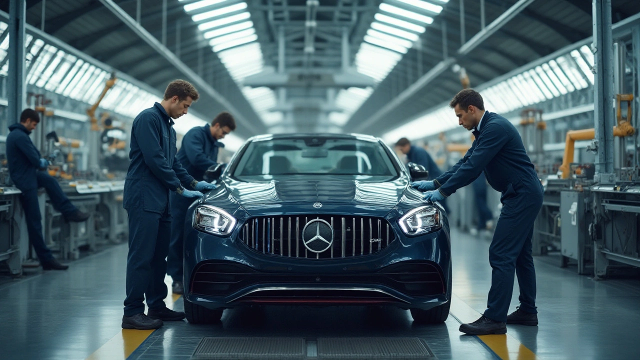 Kdo je výrobcem vozů Mercedes: Pod pokličkou německé kvality